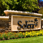 Solera at Oak Valley Greens Beaumont CA — Del Webb 55+ community entrance