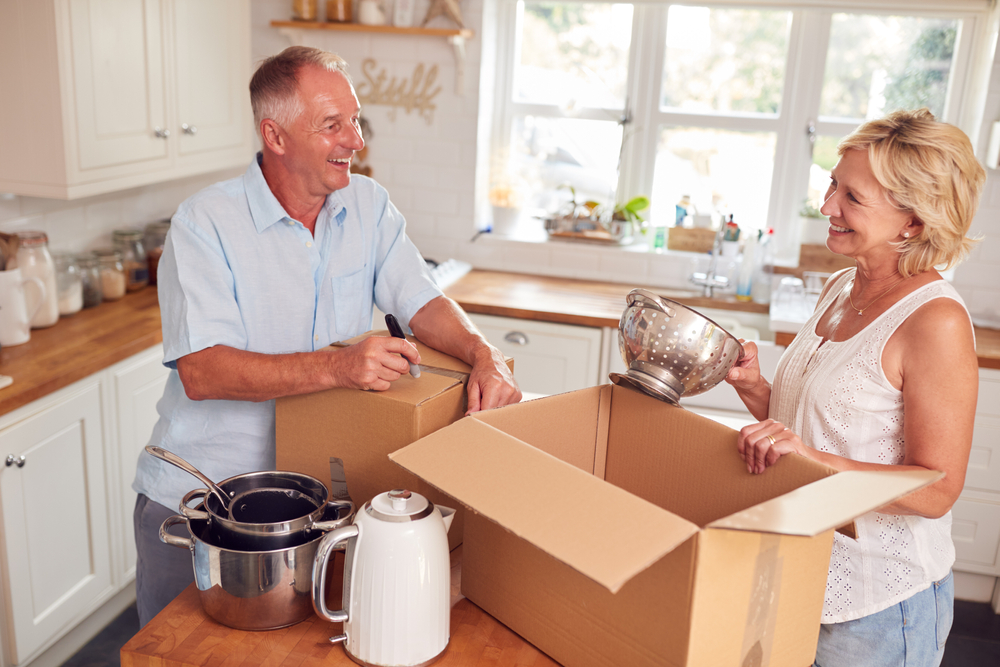 Couple right-sizing to a low-maintenance Beaumont 55+ home