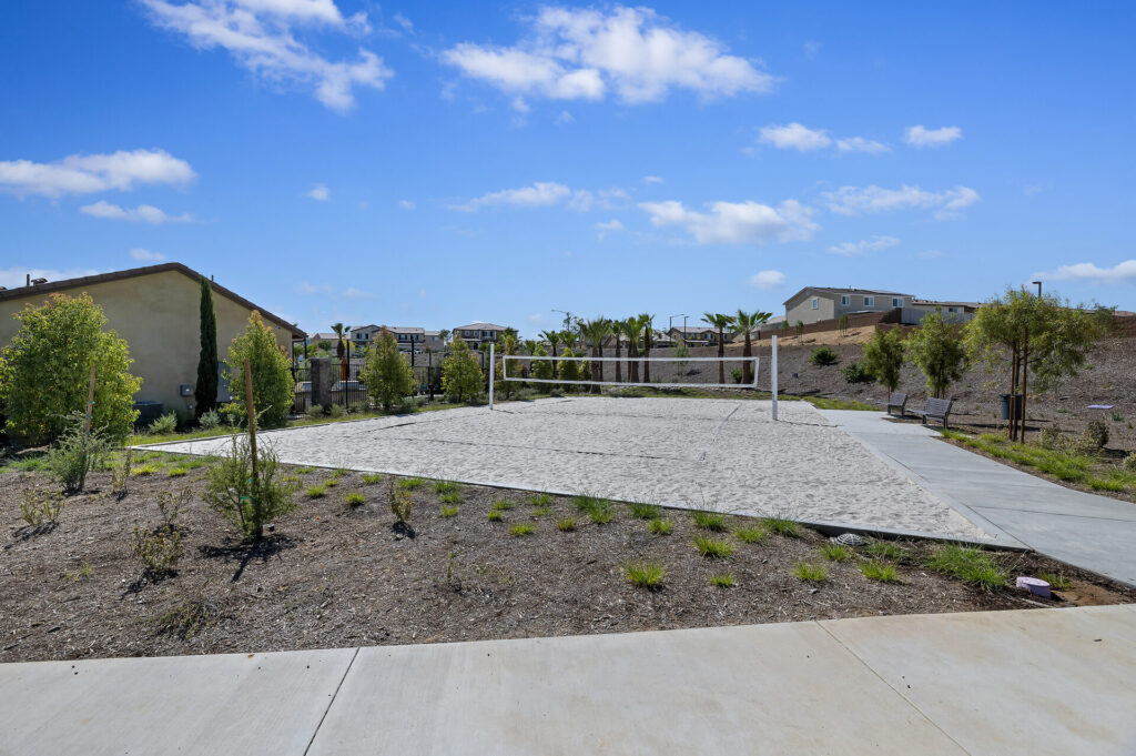 Sand volleyball court | Olivewood, Beaumont